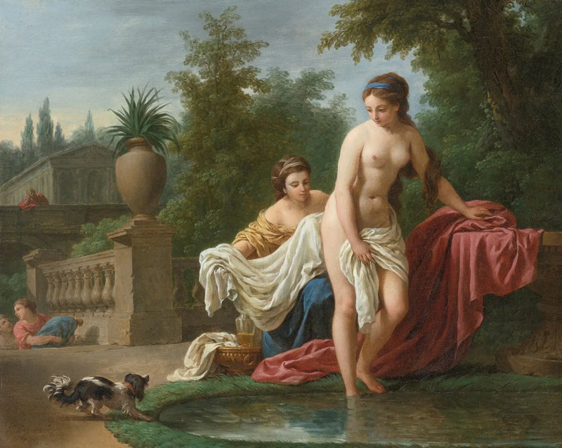  Dawid i Betszeba - Louis Jean François Lagrenée