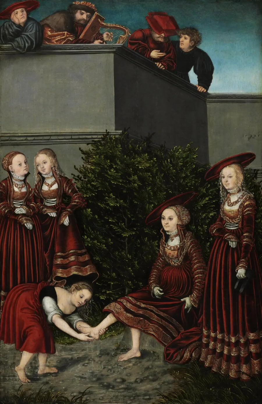  Dawid i Betszeba - Lucas Cranach Starszy