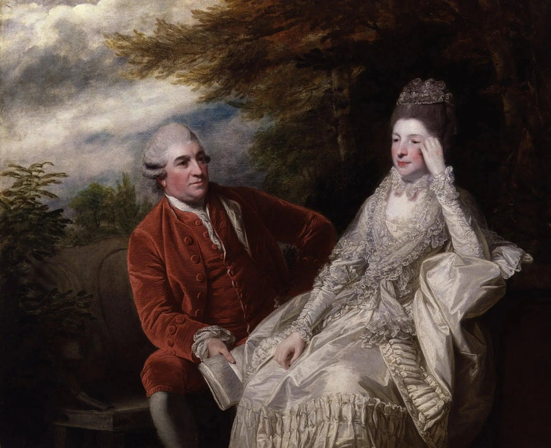 David Garrick; Eva Maria Garrick (z domu Veigel) - Joshua Reynolds