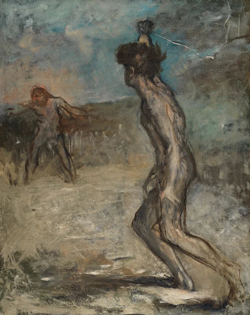 Dawid i Goliat - Edgar Degas