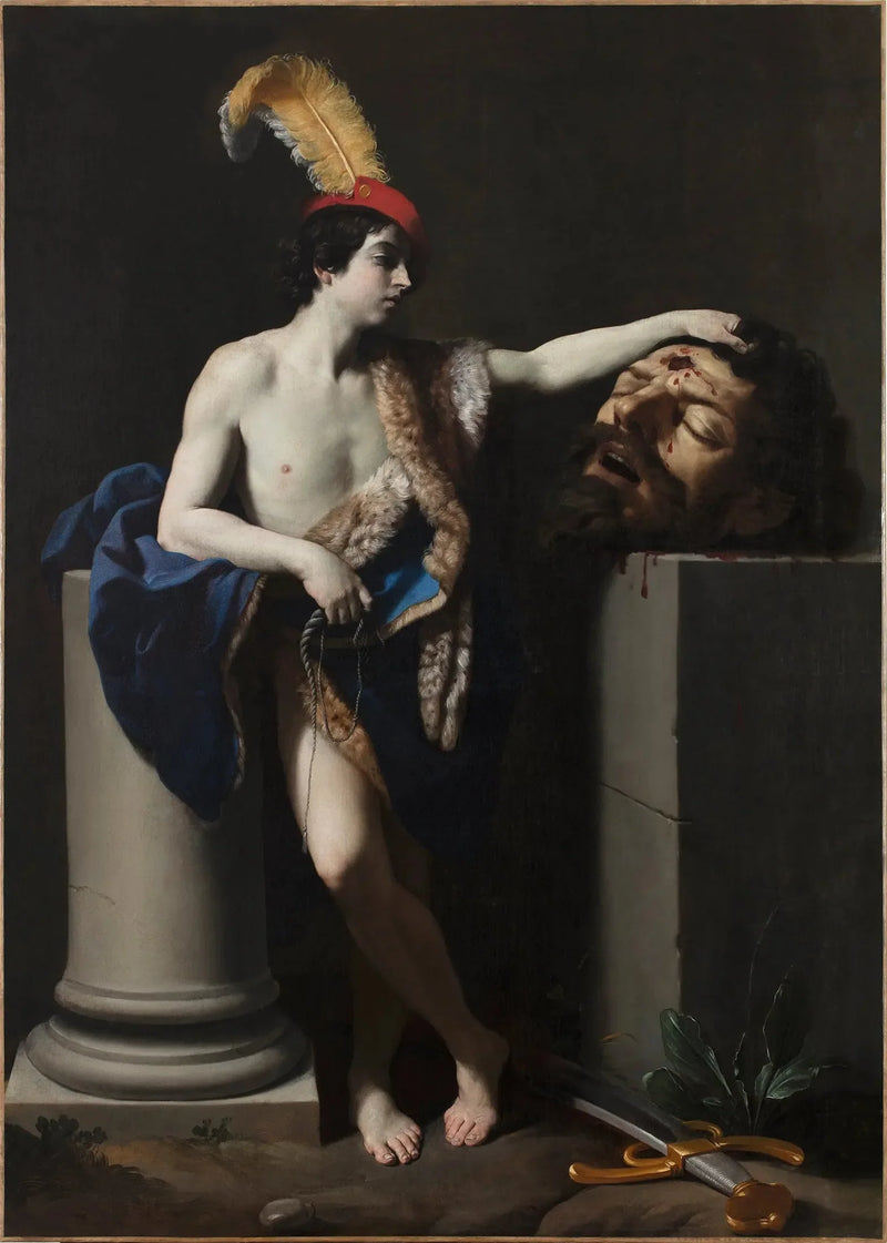 David trzymający głowę Goliata - Guido Reni
