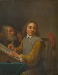 David Teniers (III) uczy się rysować - David Teniers młodszy
