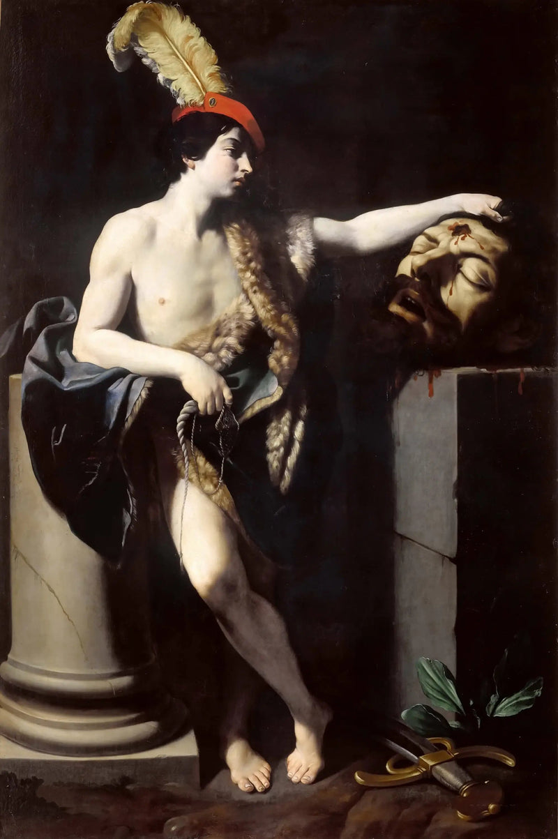 David zwycięzca Goliata. - Guido Reni