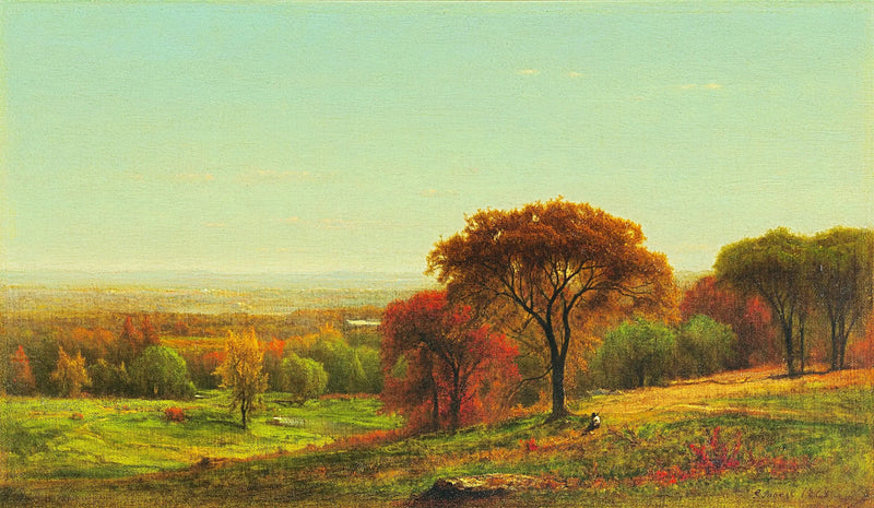 Po drugiej stronie doliny Hudson, u podnóża Catskills - George Inness