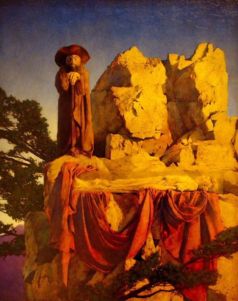 Z historii Królewny Śnieżki - Maxfield Parrish