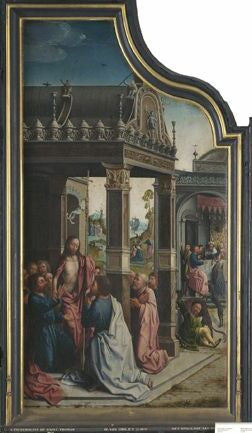 De ongelovige Thomas - Bernard van Orley image 1 reproduction réalisée par Alpha Reproduction