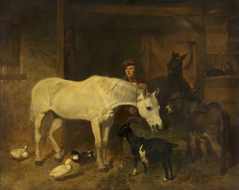Z powrotem z targu - John Frederick Herring, Sr.