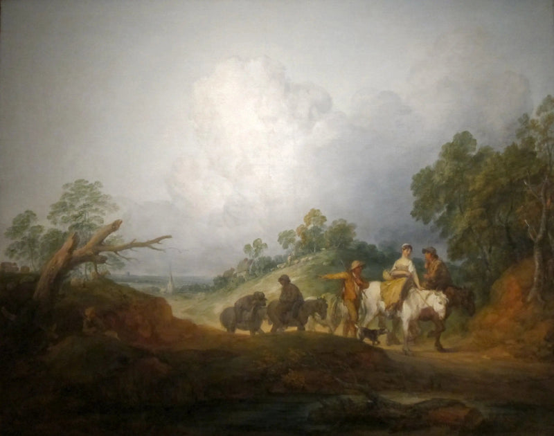 Z powrotem z rynku - Thomas Gainsborough