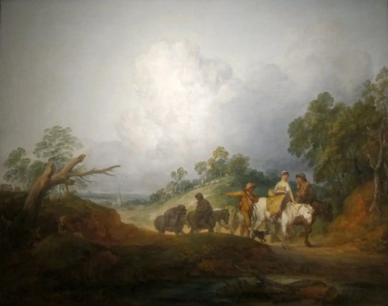 Z powrotem z rynku - Thomas Gainsborough