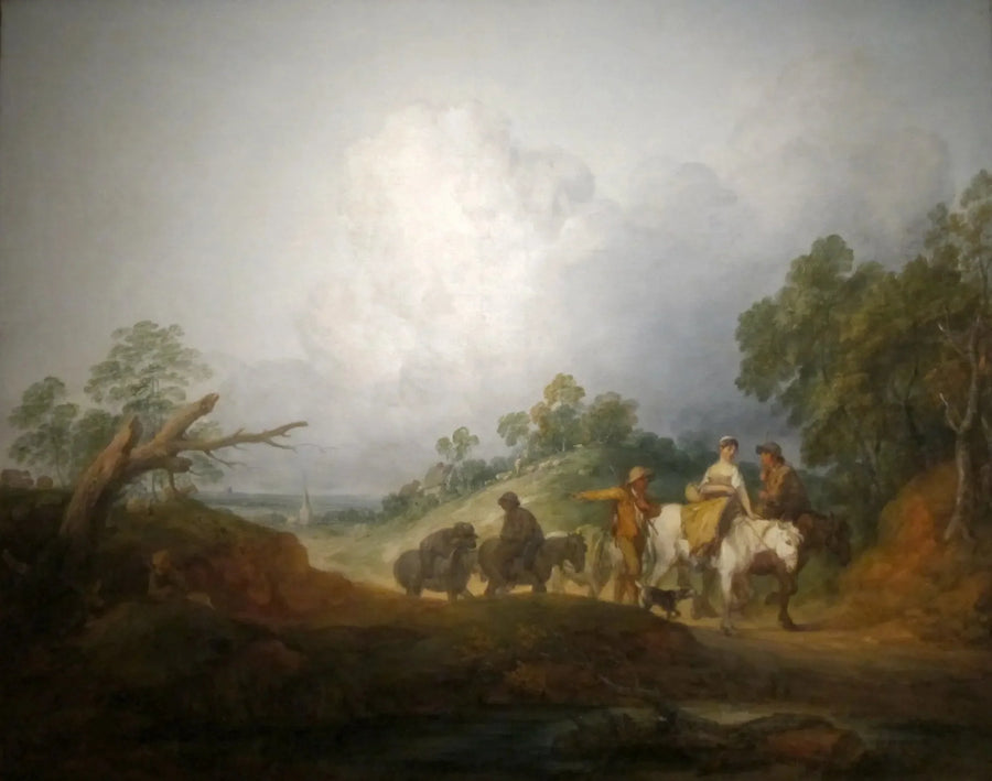 Z powrotem z rynku - Thomas Gainsborough