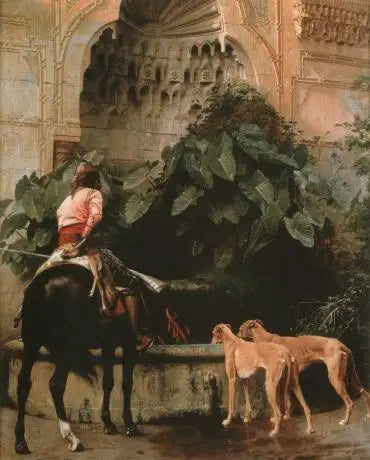 Powrót z polowania - Jean-Léon Gérôme