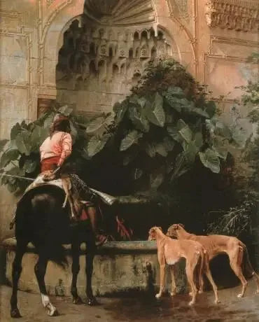 Powrót z polowania - Jean-Léon Gérôme