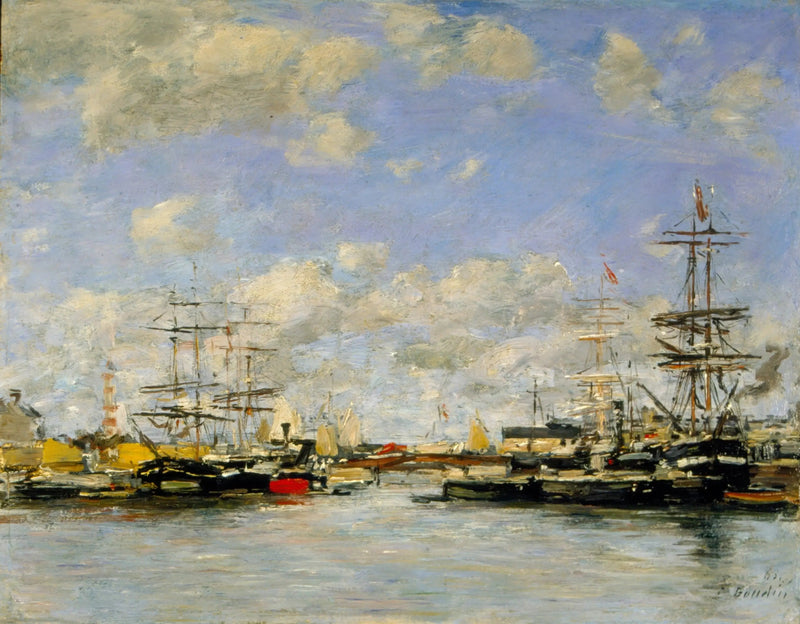 Deauville - Zatoka - Eugène Boudin
