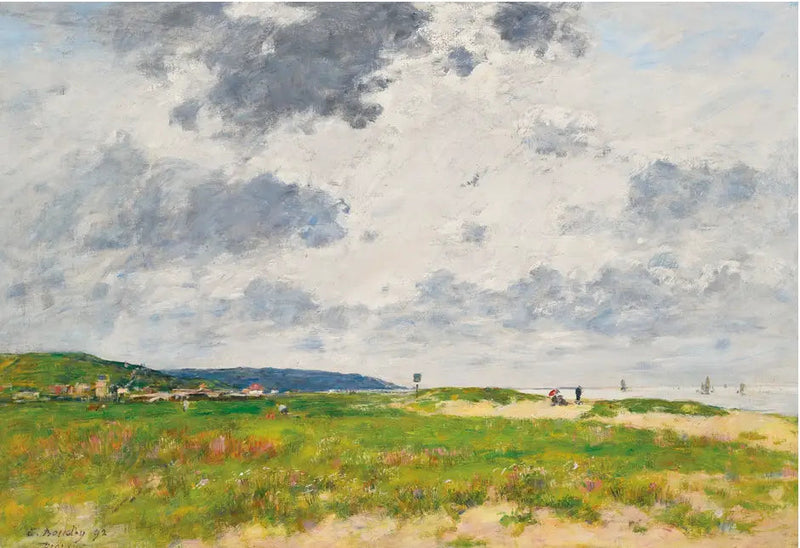 Deauville, Wydma - Eugène Boudin