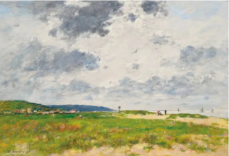 Deauville, Wydma - Eugène Boudin