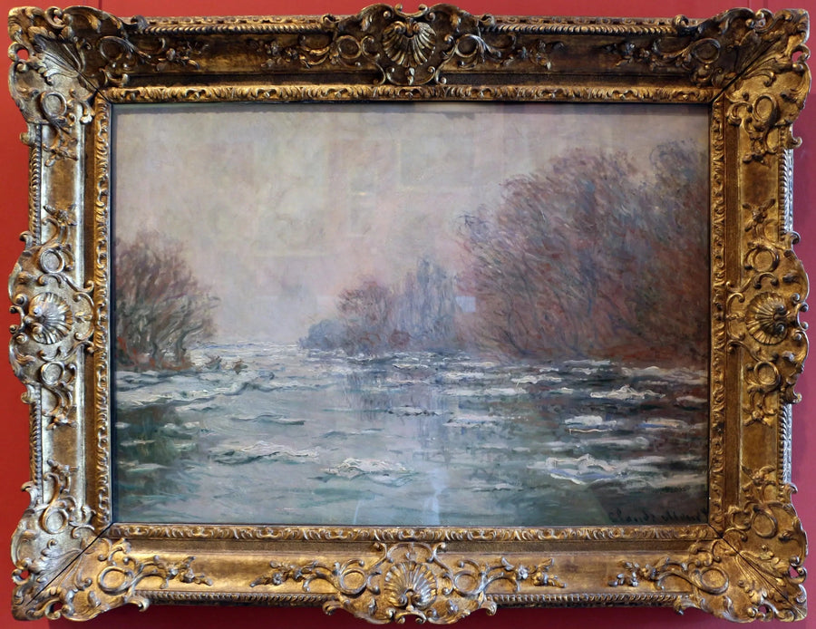 Klęska w pobliżu Vétheuil W572 - Claude Monet