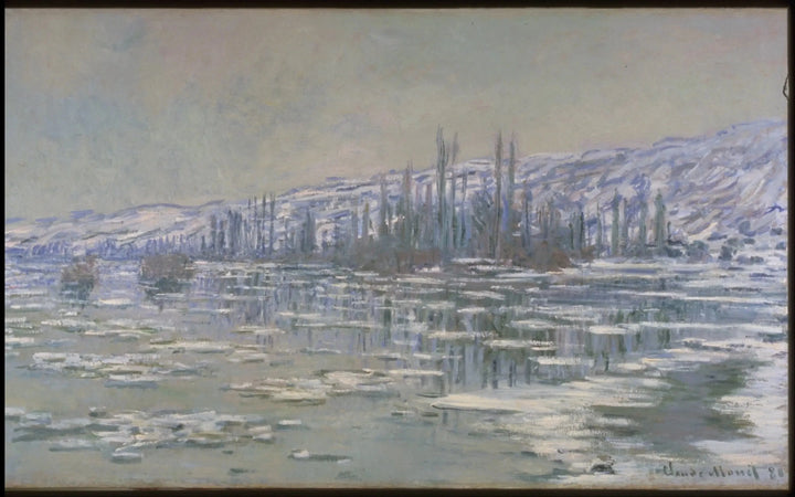 Klęska lub lodowe kostki W565 - Claude Monet
