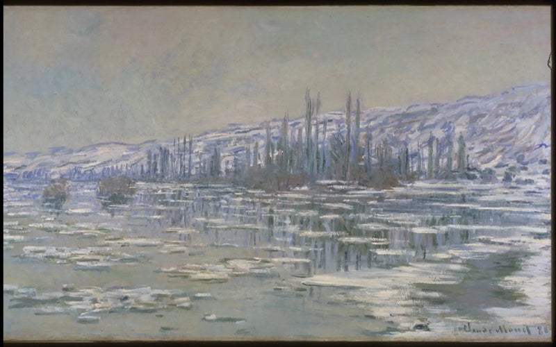 Klęska lub lodowe kostki W565 - Claude Monet