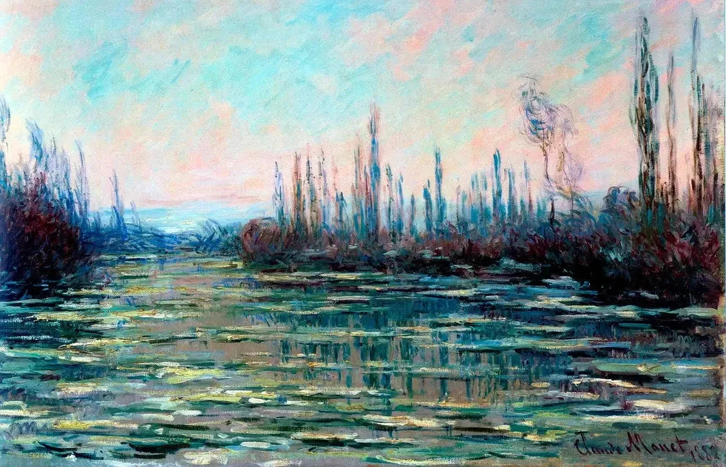 La Débâcle W571 par Claude Monet, Kunstmuseum Bern