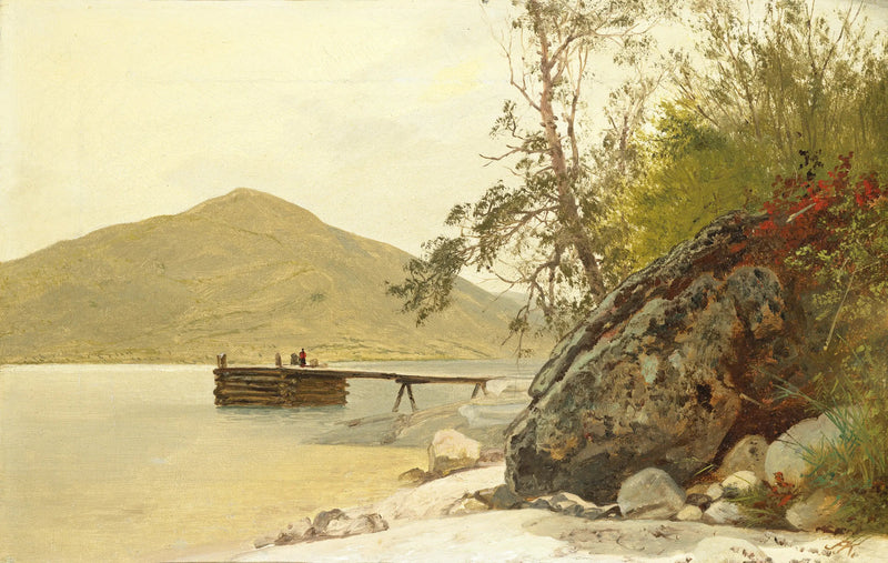 Wylądowanie na Sabbath Day Point - John Frederick Kensett