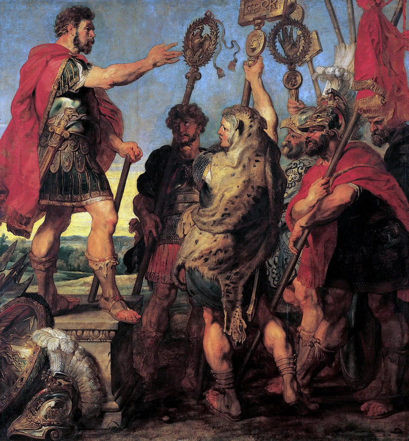 Decius Mus opowiadający swój sen - Antoine van Dyck
