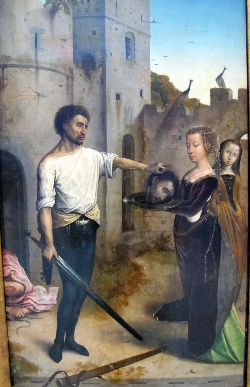 Decollation of Saint John the Baptist - Juan de Flandes