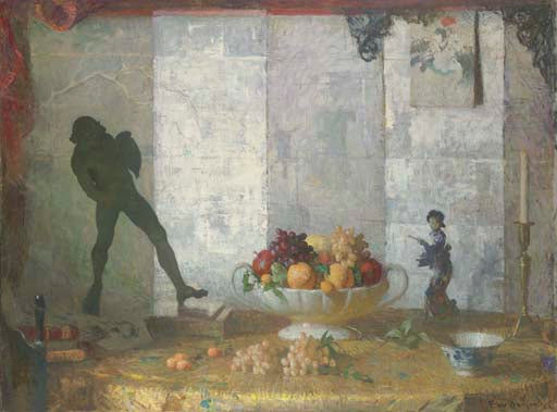 Dekoracja martwa natura - Frank Weston Benson