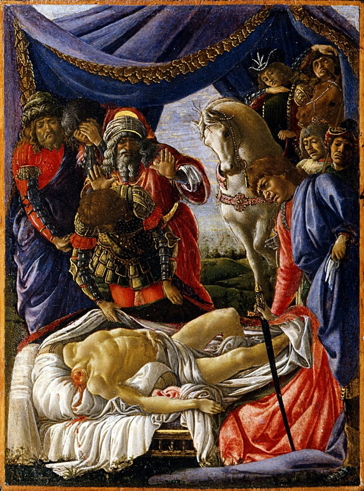 Odkrycie ciała Holofernesa, około 1470-1475 - Botticelli