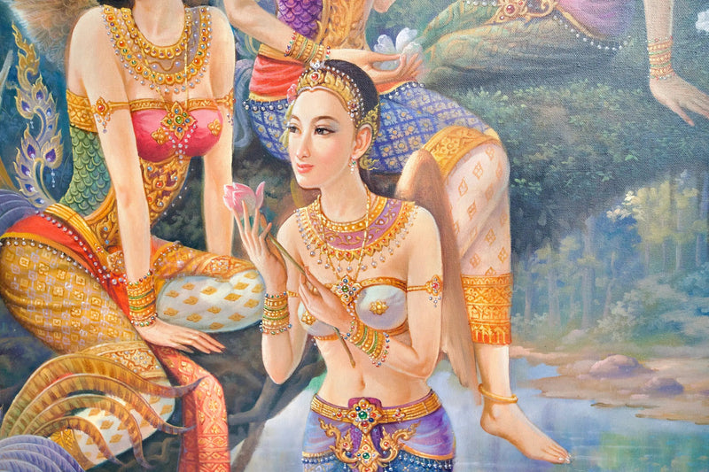 Bogini Kinnaree  | 170x120cm