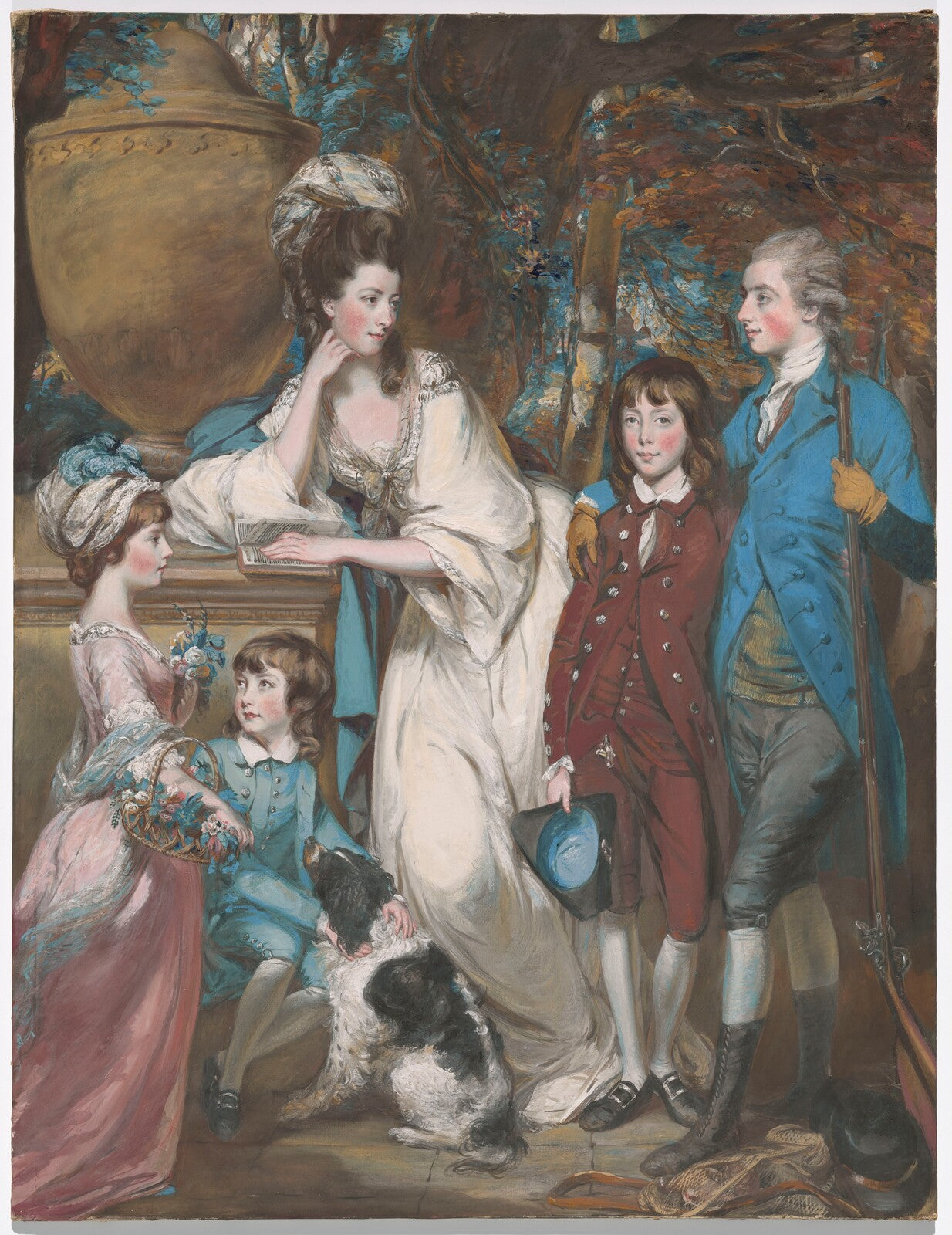 The Yorke Family, Daniel Gardner, c. 1775 — pastel, National Gallery of Art