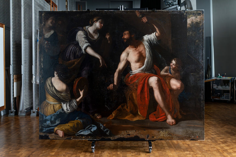 Hercule et Omphale - Artemisia Gentileschi