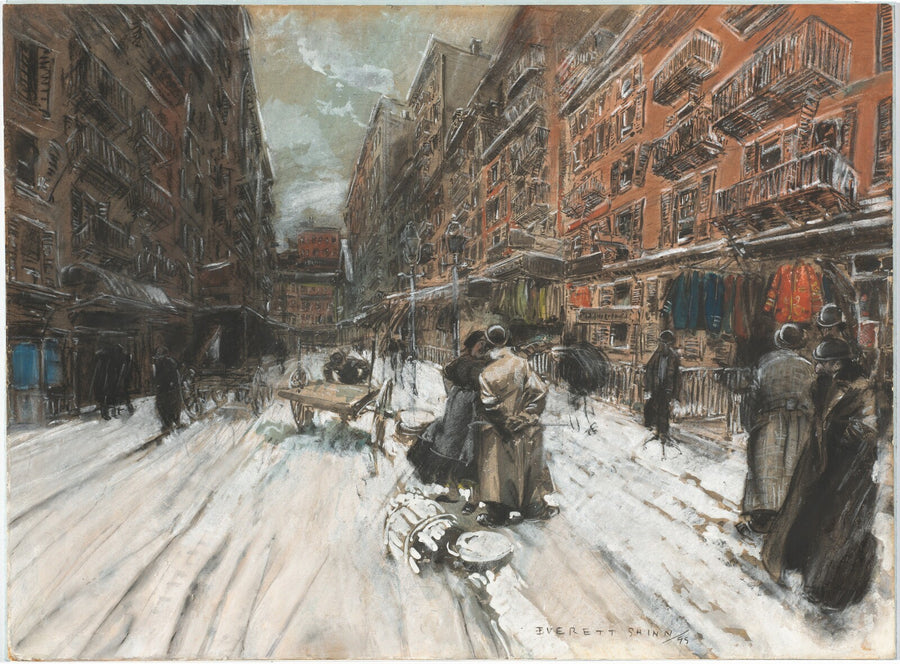 Cross Streets of New York - Everett Shinn