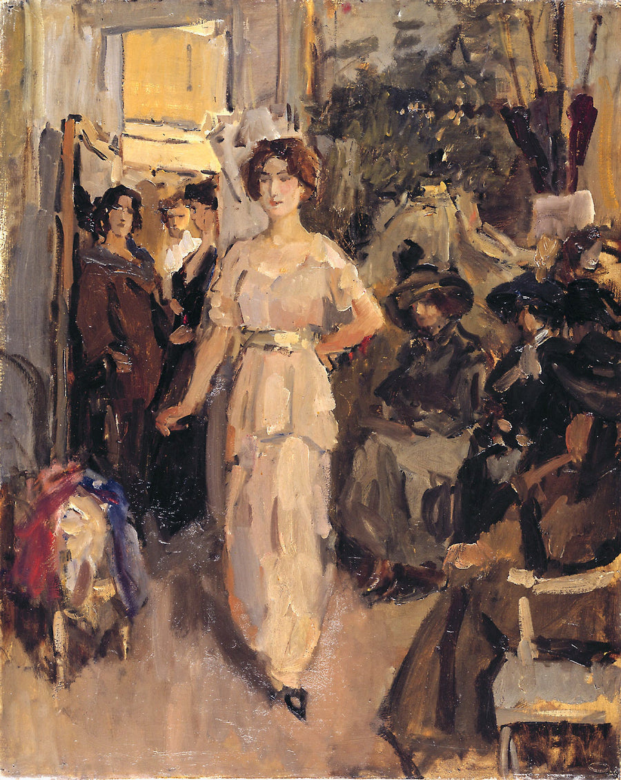 Pokaz mody u Hirsch - Isaac Israëls