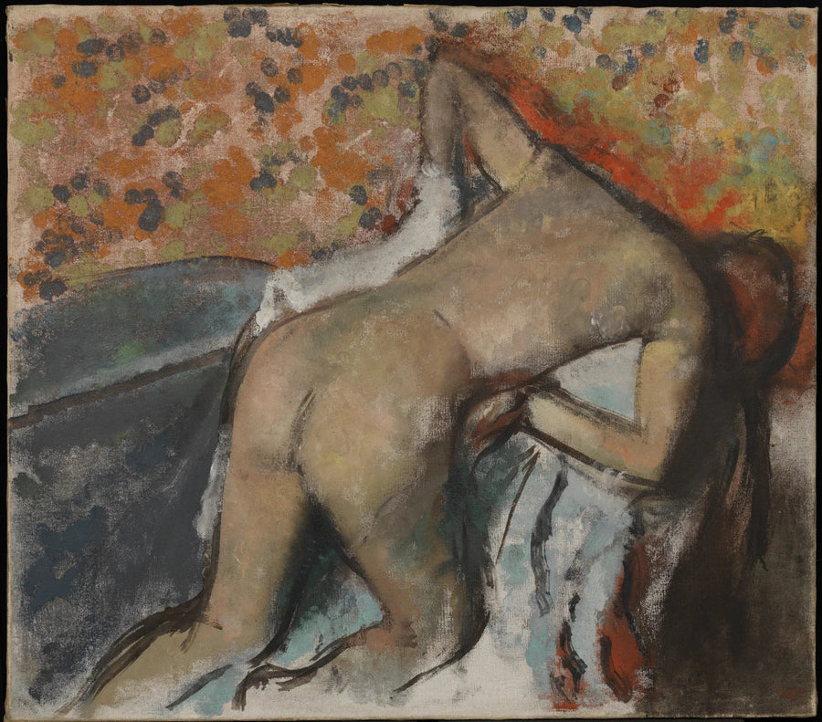 Po kąpieli, kobieta osuszająca się - Edgar Degas