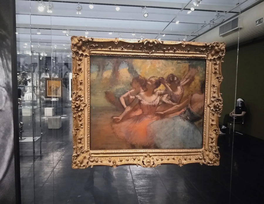 Cztery baletnice na scenie - Edgar Degas