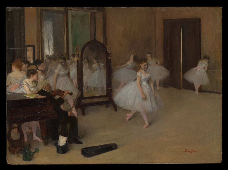 Klasa tańca - Edgar Degas