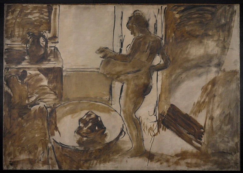 Kobieta w wannie - Edgar Degas