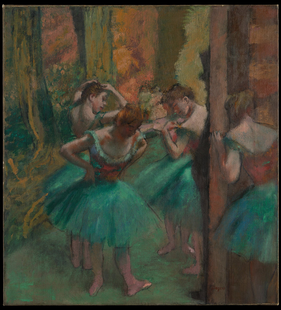 Danseuses, rose et vert, vers 1890 – Edgar Degas