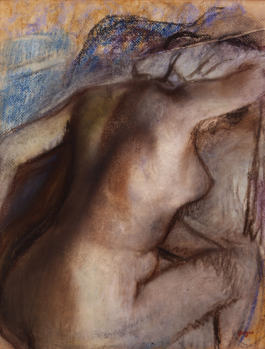 Kobieta osuszająca się po kąpieli - Edgar Degas