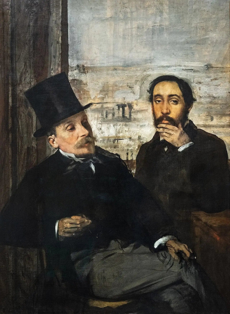 Degas i Évariste de Valernes - Edgar Degas