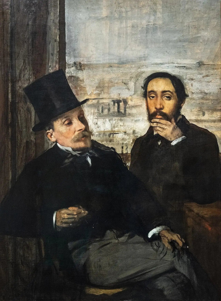Degas i Évariste de Valernes - Edgar Degas