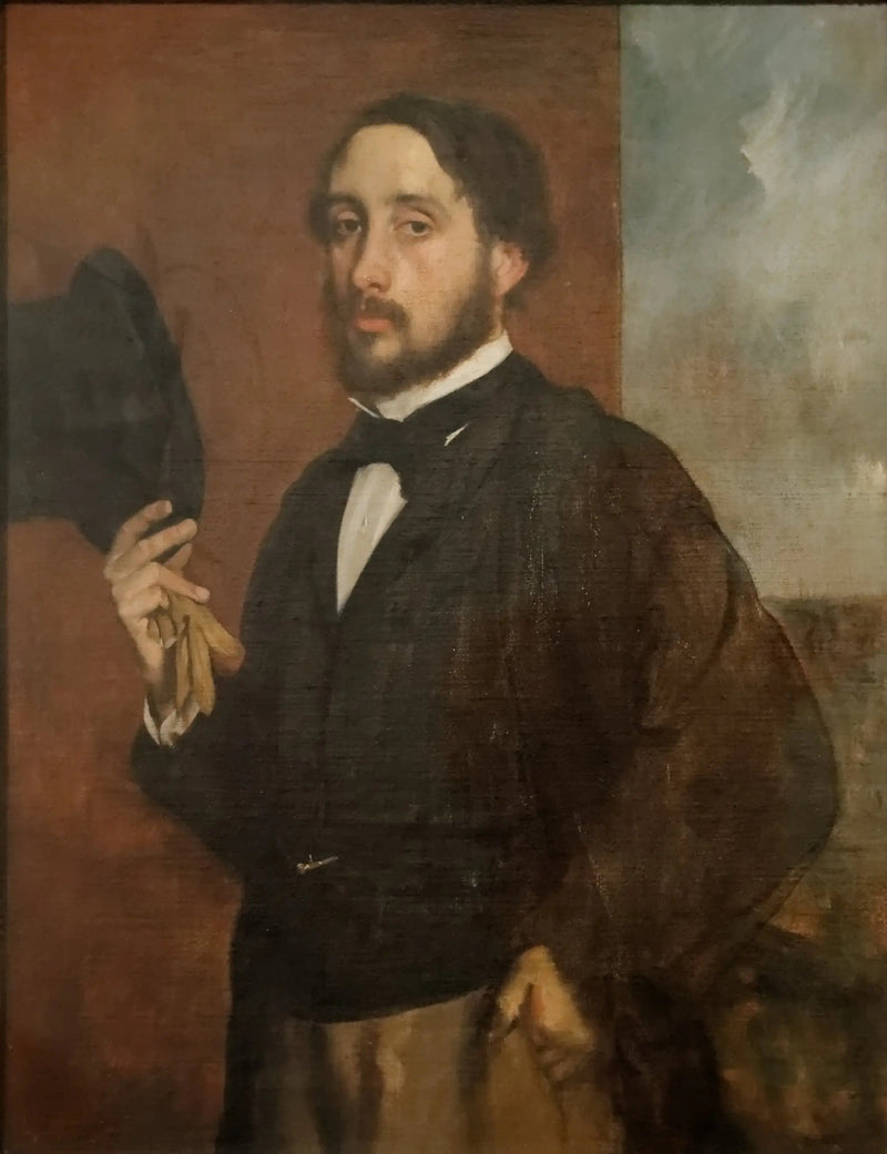 Degas pozdrawiający - Edgar Degas