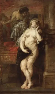 Déjanire słucha sławy - Peter Paul Rubens