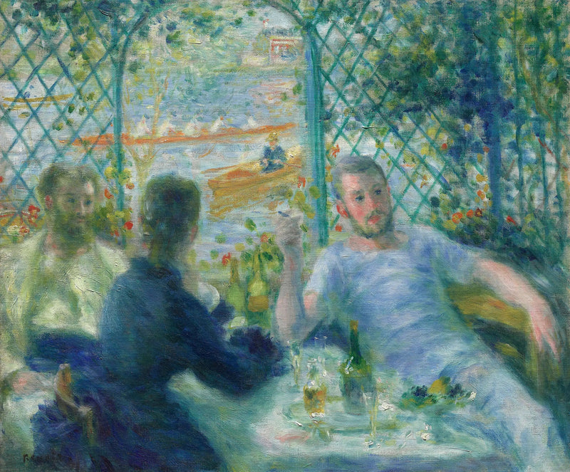 Śniadanie nad rzeką - Pierre-Auguste Renoir