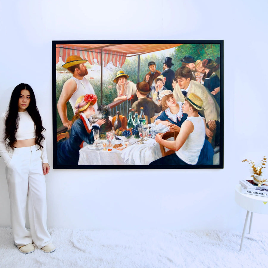 "Obiad w łodzi (Renoir) - Reprodukcja Alpha"  | 160x120cm