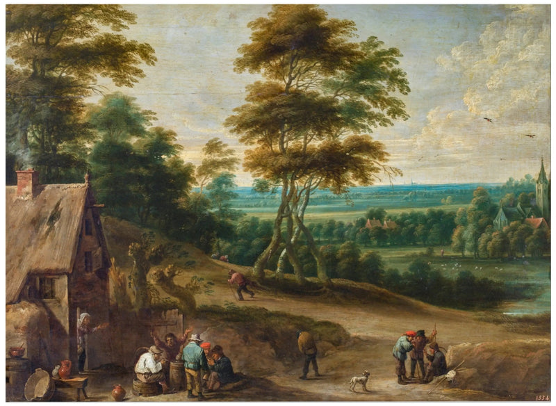 Śniadanie wieśniaków - David Teniers Młodszy