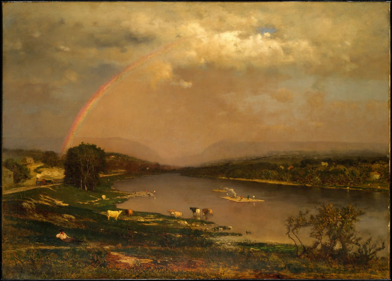 Przełom Delaware Water Gap - George Inness