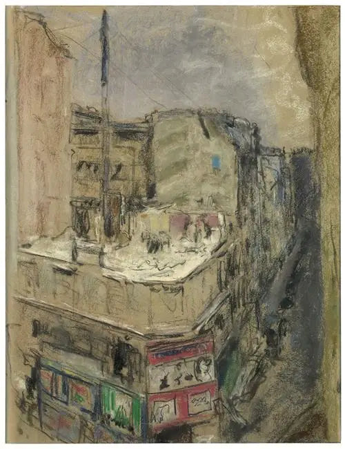 Rozbiórka na ulicy Calais (60.1.2) - Édouard Vuillard