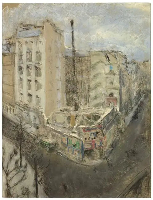 Rozbiórka na ulicy Calais (60.1.3) - Édouard Vuillard