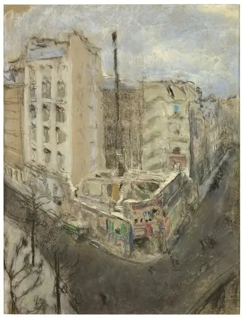 Rozbiórka na ulicy Calais (60.1.3) - Édouard Vuillard